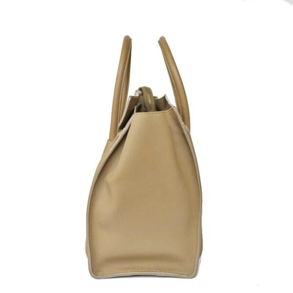 c21 556 4 Celine Luggage Mini Shopper Camel