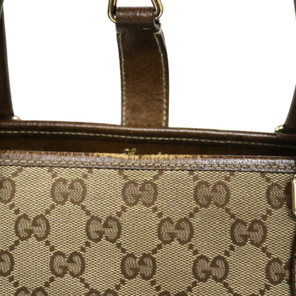 c21 5646 11 Gucci Tote Bag GG Canvas Jackie Brown Beige