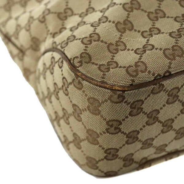 c21 5646 9 Gucci Tote Bag GG Canvas Jackie Brown Beige