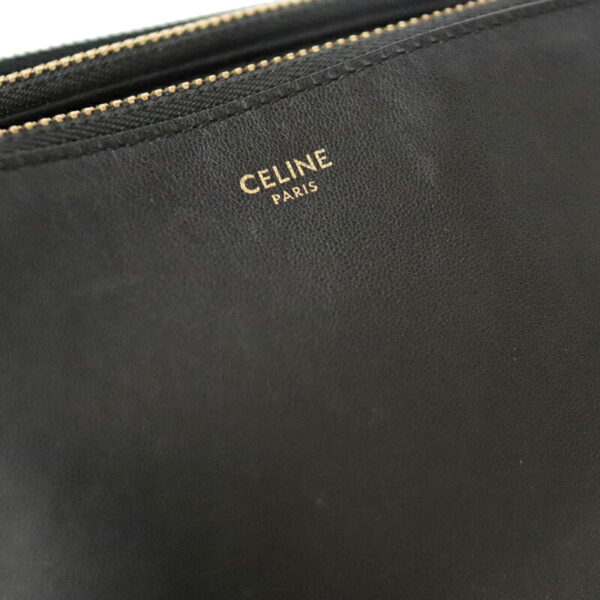 c21 6045 10 Celine Trio Crossbody Bag Black