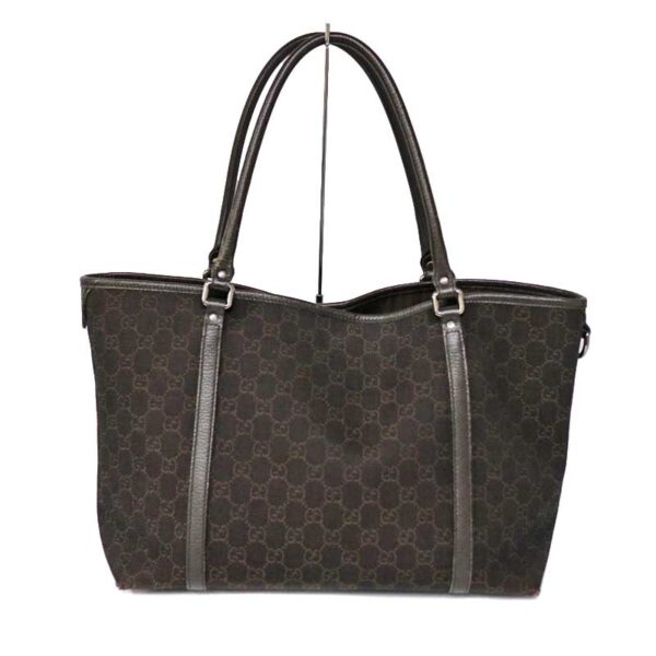 c21 815 2 Gucci Tote Bag GG Canvas Brown