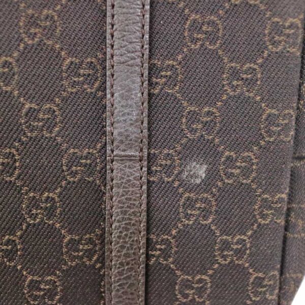 c21 815 7 Gucci Tote Bag GG Canvas Brown