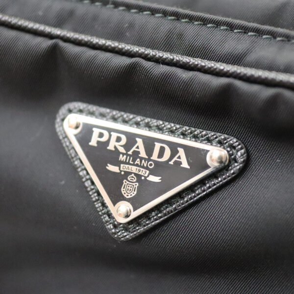 c22 3046 11 Prada Body Bag Nylon Black