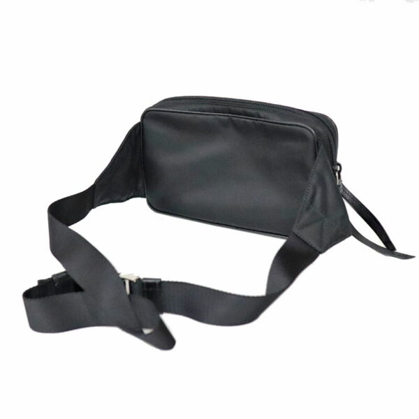 c22 3046 2 Prada Body Bag Nylon Black