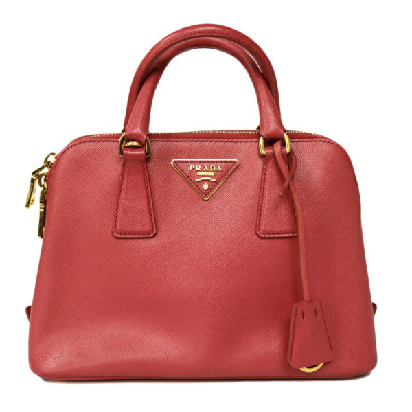 c22 335 1 Prada 2WAY Hand Shoulder Bag Pink Leather