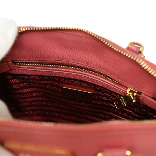 c22 335 16 Prada 2WAY Hand Shoulder Bag Pink Leather