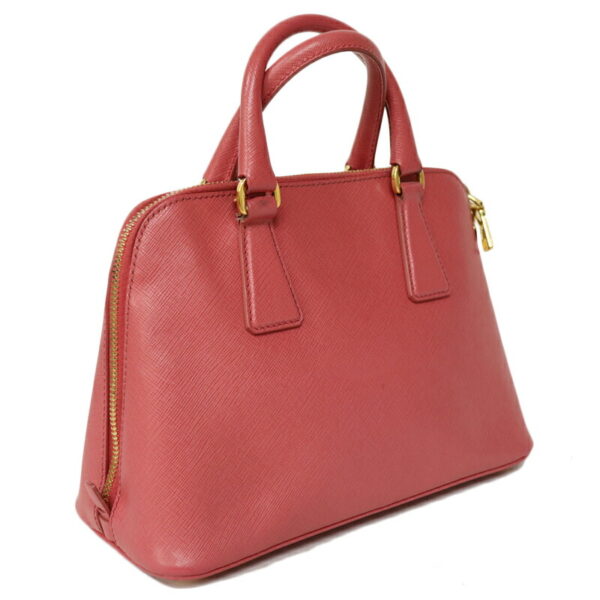 c22 335 3 Prada 2WAY Hand Shoulder Bag Pink Leather