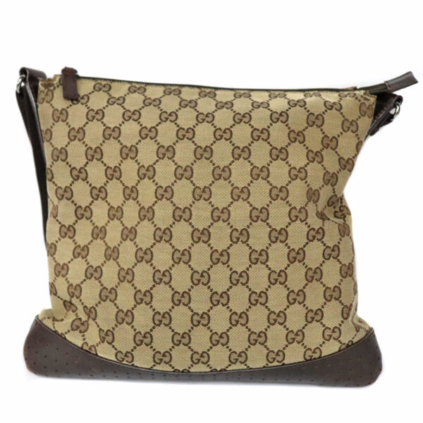 c22 4778 2 Gucci Shoulder Bag GG Canvas Brown