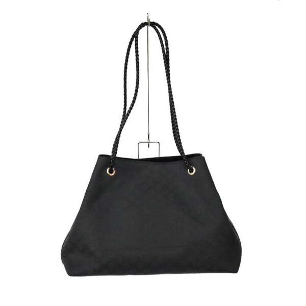 c22 5006 1 Gucci Tote Bag GG Canvas Black