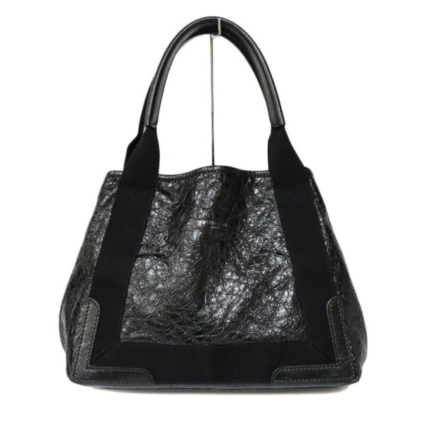 c22 5507 1 Balenciaga Cabas S Tote Bag Leather Black