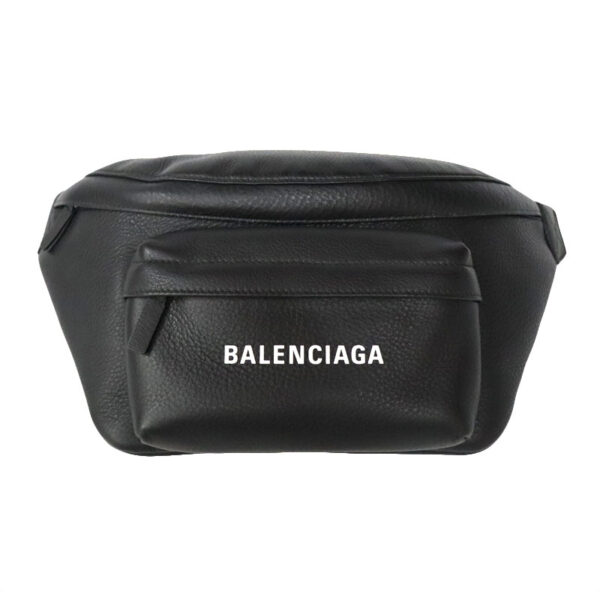 c22 5520 1 Balenciaga Body Bag Nylon Black