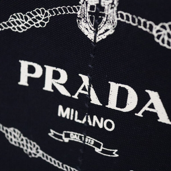 c22 6248 12 Prada Kanapa Tote Bag Black