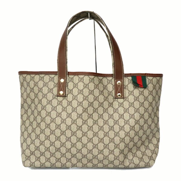 c23 2268 4 Gucci Tote Bag GG Supreme Canvas