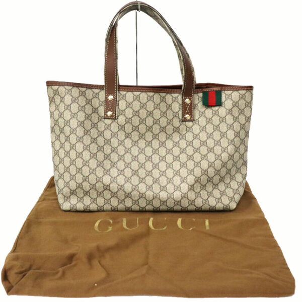 c23 2268 8 Gucci Tote Bag GG Supreme Canvas