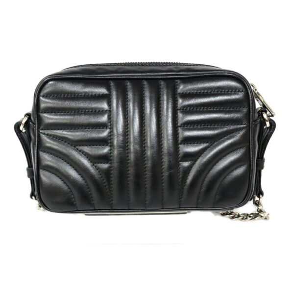 c23 3003 5 Prada Shoulder Bag Leather Black