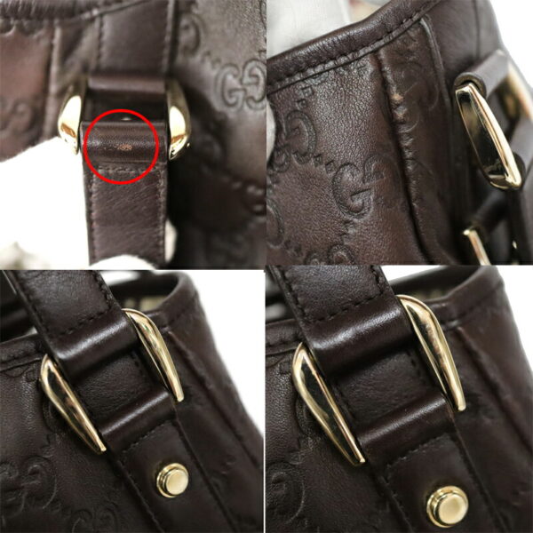 c23 3263 12 Gucci Tote Bag Leather