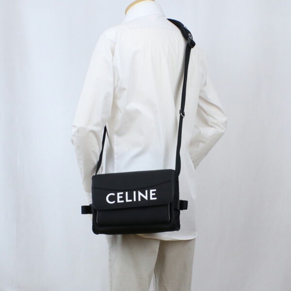 cel11006011 b Celine Crossbody Shoulder Bag Black