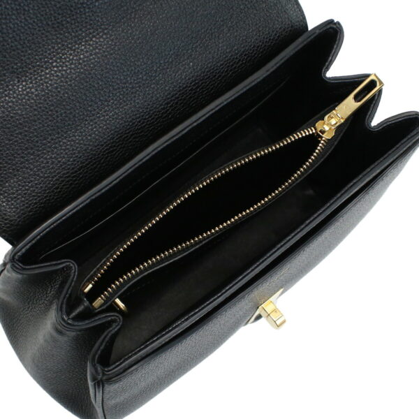 cel18800011 3 Celine Small 16 Saise Handbag Black