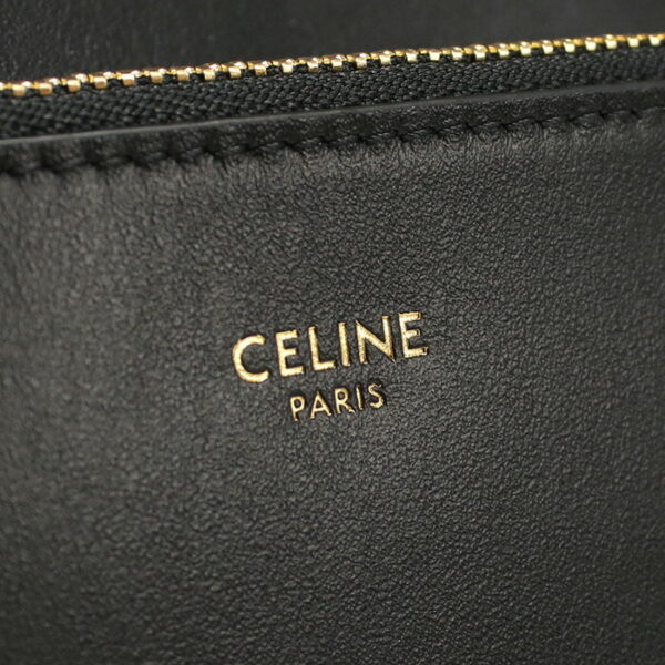 cel19557011 2 Celine Bucket 16 Saise Shoulder Bag Black