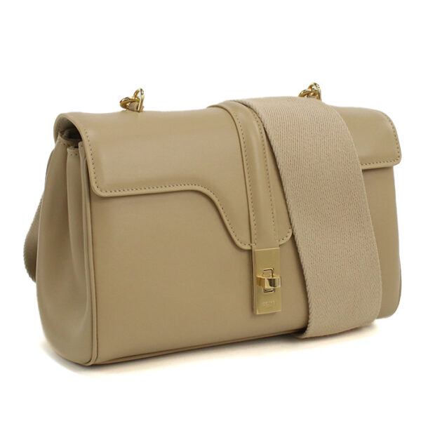 cel19685021 1 Celine Shoulder Bag Beige