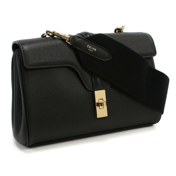 cel19685031 1 Celine Teen Soft 16 Shoulder Bag Nero Black