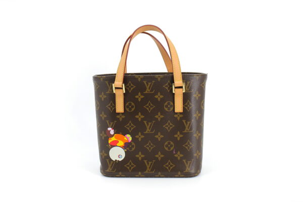 compass1666256376 Louis Vuitton Vavin PM Leather Brown Panda Takashi Murakami