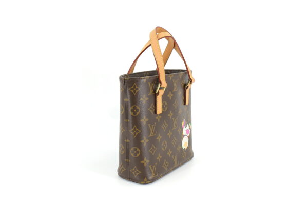 compass1666256385 Louis Vuitton Vavin PM Leather Brown Panda Takashi Murakami