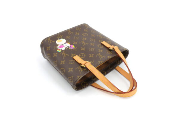 compass1666256406 Louis Vuitton Vavin PM Leather Brown Panda Takashi Murakami