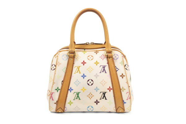 compass1686637642 Louis Vuitton Priscilla Multicolor Leather White Multi Brown