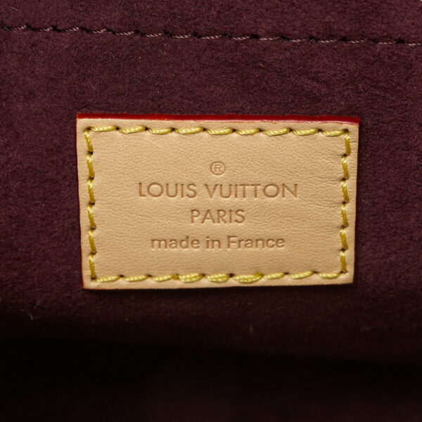 compass1706494957 Louis Vuitton Montaigne BB Monogram Leather Brown Purple