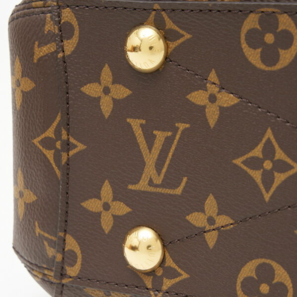 compass1706494969 Louis Vuitton Montaigne BB Monogram Leather Brown Purple