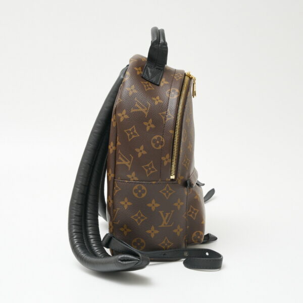 compass1706496820 Louis Vuitton Palm Springs Backpack PM Rucksack Leather Brown