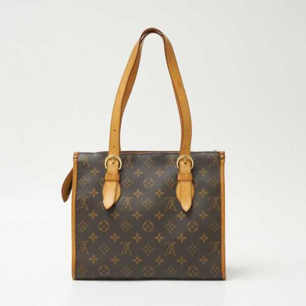 compass1706586803 Louis Vuitton Popincourt Haut Tote Shoulder Bag Monogram Canvas Leather Brown