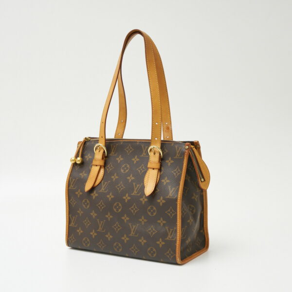 compass1706586964 Louis Vuitton Popincourt Haut Tote Shoulder Bag Monogram Canvas Leather Brown