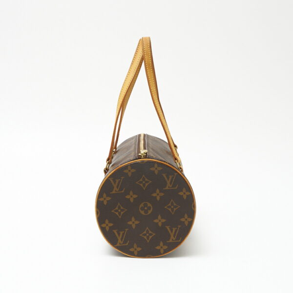 compass1706587849 Louis Vuitton Papillon 30 Shoulder Bag Monogram Canvas Brown