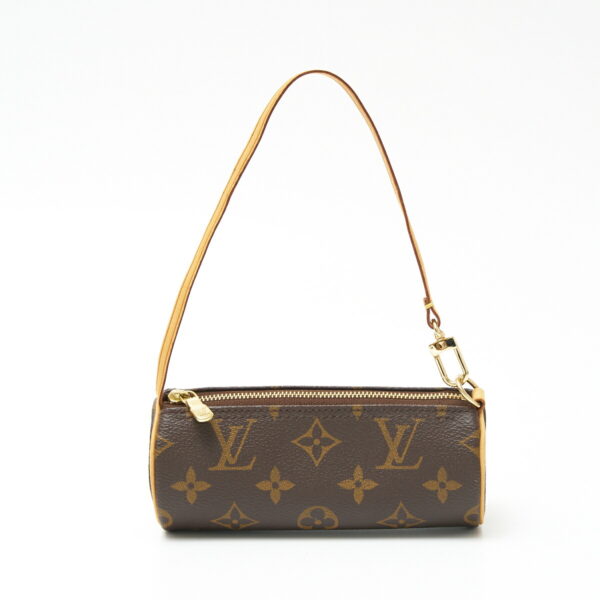 compass1706587901 Louis Vuitton Papillon 30 Shoulder Bag Monogram Canvas Brown