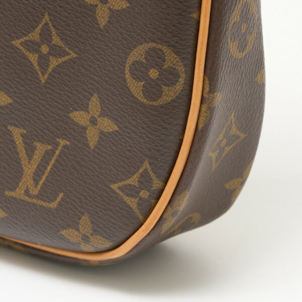 compass1710227284 Louis Vuitton Odeon PM Crossbody Shoulder Bag Monogram Canvas Leather Brown