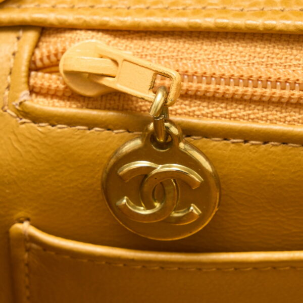 compass1710313534 Chanel Diana Chain Shoulder Bag Yellow