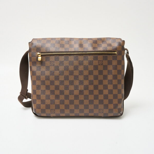 compass1711251187 Louis Vuitton Brooklyn MM Crossbody Bag Damier Canvas Brown