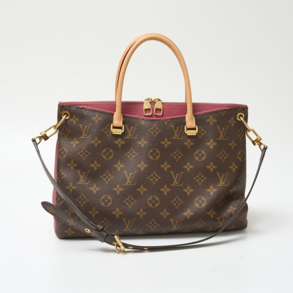 compass1713837467 Louis Vuitton Pallas Shoulder Bag Brown