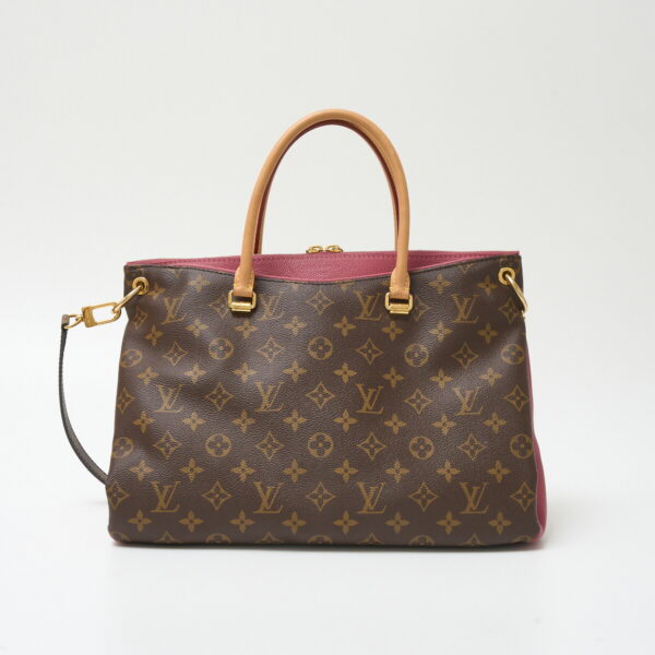 compass1713837477 Louis Vuitton Pallas Shoulder Bag Brown