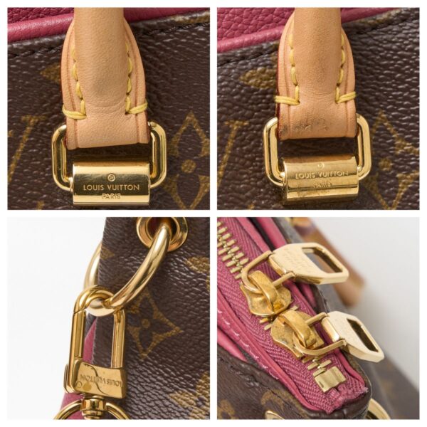 compass1713837500 Louis Vuitton Pallas Shoulder Bag Brown