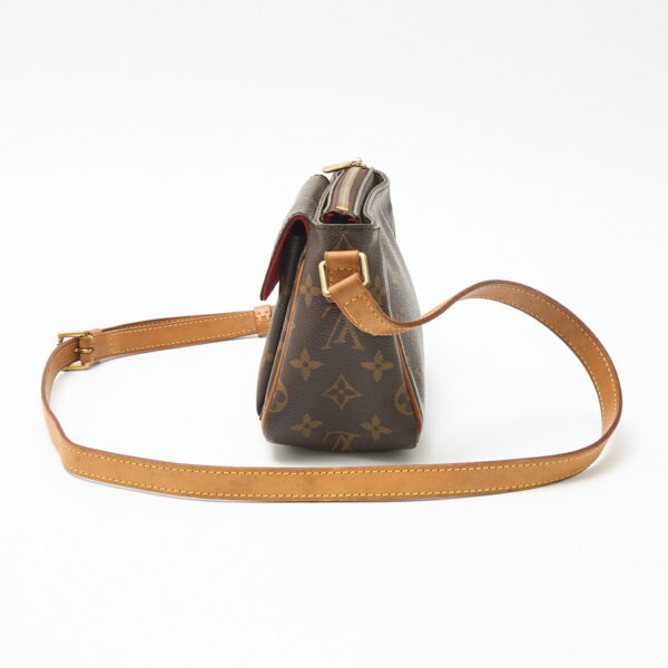 compass1714963508 Louis Vuitton Viva Cité PM Mini Shoulder Bag Monogram Leather Brown