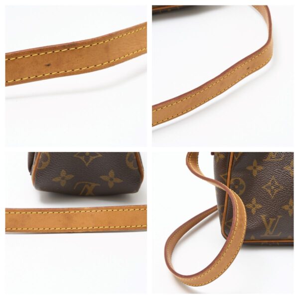 compass1714963571 Louis Vuitton Viva Cité PM Mini Shoulder Bag Monogram Leather Brown