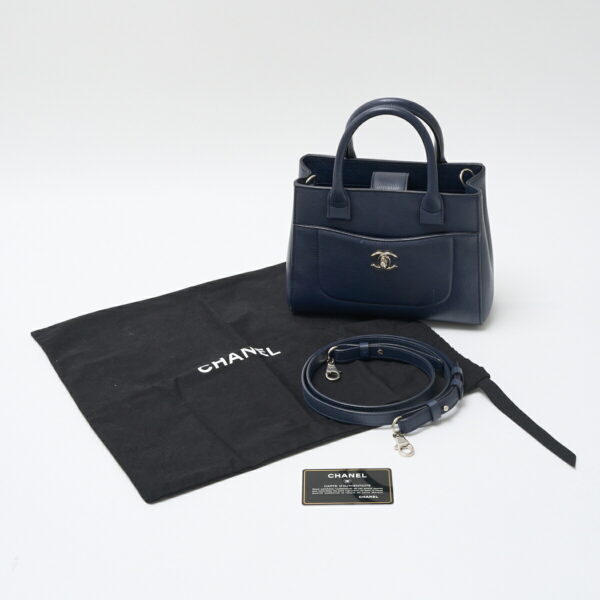 compass1715240685 Chanel Neo Executive Tote Caviar Skin Navy