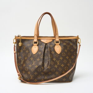 compass1715487550 Louis Vuitton Damier Sienna PM Handbag Brown