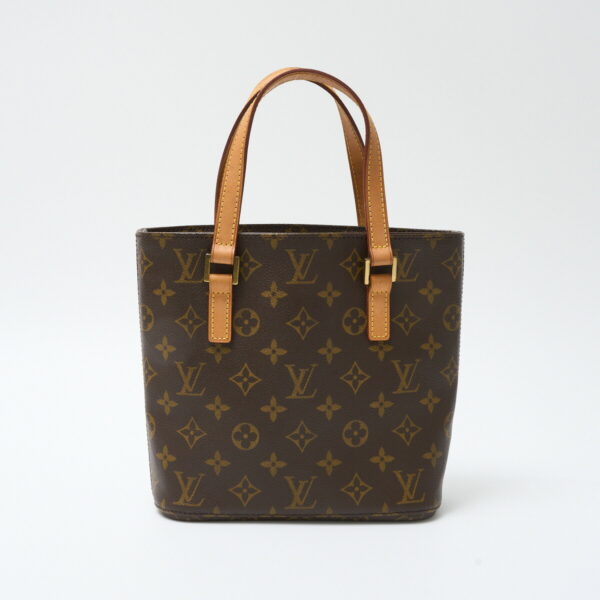 compass1715834498 Louis Vuitton Vavin PM Handbag Monogram Canvas Leather Brown