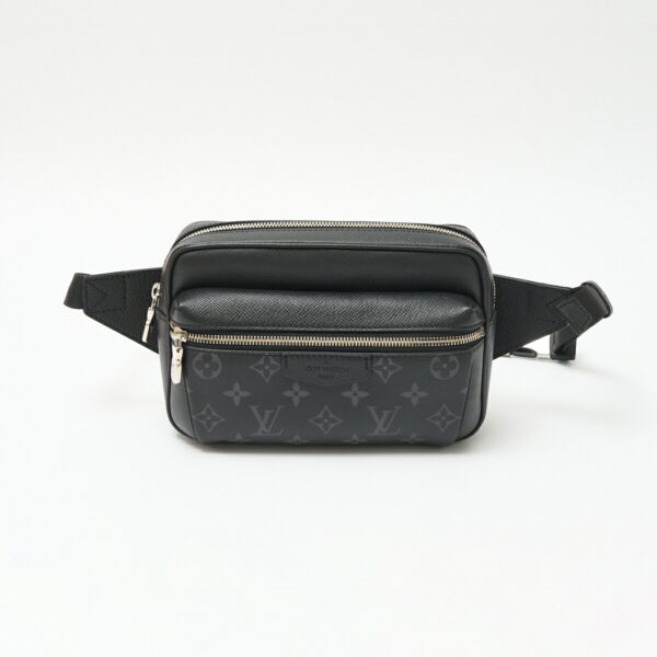 compass1717491600 Louis Vuitton Bum Bag Outdoor Bag Eclipse Taiga Leather Black