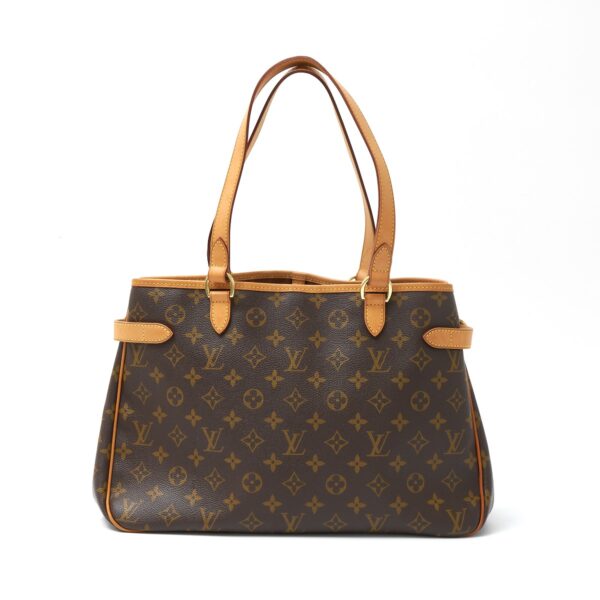 compass1718614236 Louis Vuitton Batignolles Horizontal 2way Shoulder Bag Monogram Brown