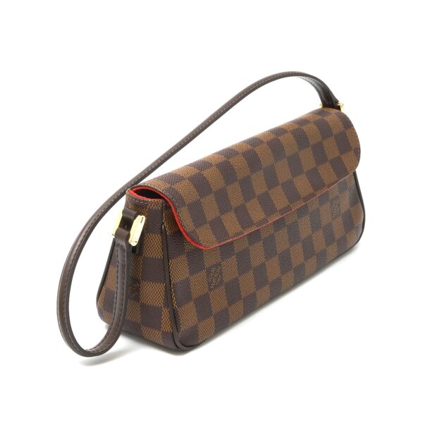 compass1718615216 Louis Vuitton Recoleta 2way Mini Shoulder Bag Damier Ebene Leather Brown